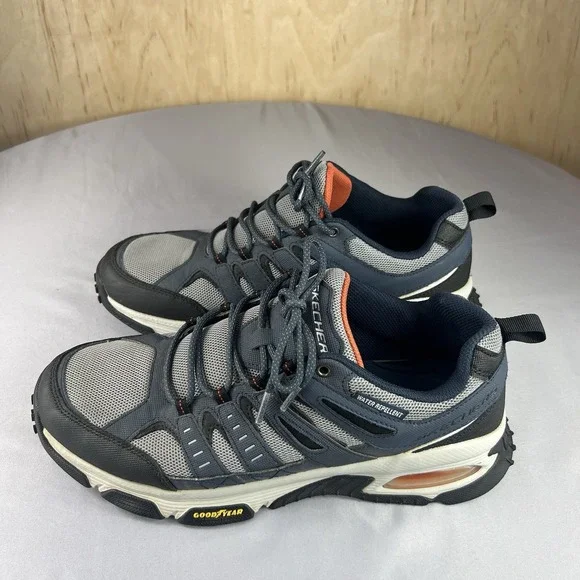 Skechers Skech-Air Envoy Men's 12 Gray Waterproof Walking Hiking Shoes - Picture 5 of 16